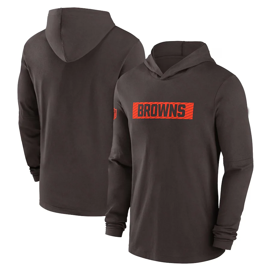 C.Browns Salute To Service Club Pullover Hoodie Cheap sale Birthday and Christmas gifts Stitched American Football Jerseys