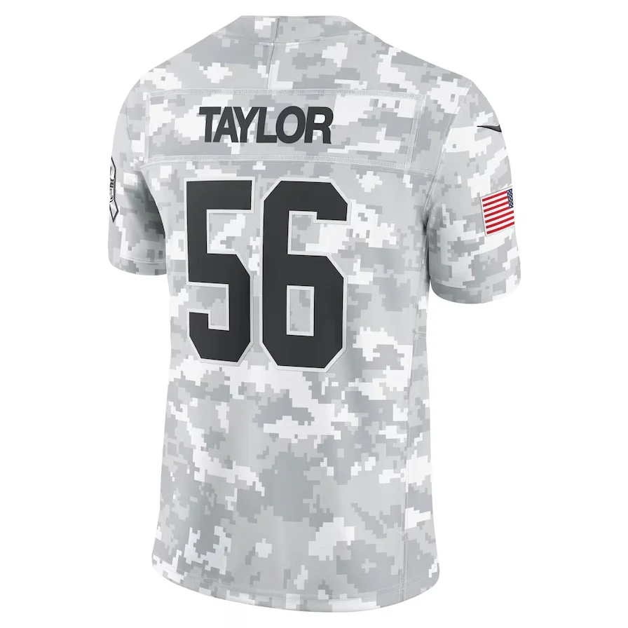 NY.Giants #56 Lawrence Taylor Arctic Camo 2024 Salute to Service Limited Stitched American Football Jerseys
