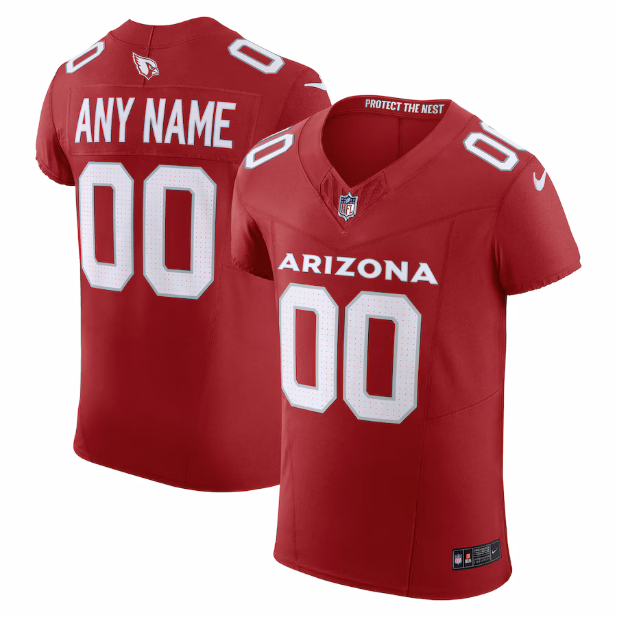 Custom Arizona Cardinals Cardinal Vapor F.U.S.E. Limited Jersey Stitched American Football Jerseys