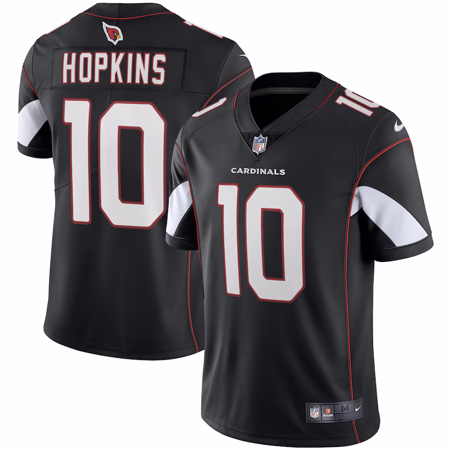 Arizona Cardinals #10 DeAndre Hopkins Black Vapor F.U.S.E. Limited Jersey Stitched American Football Jerseys