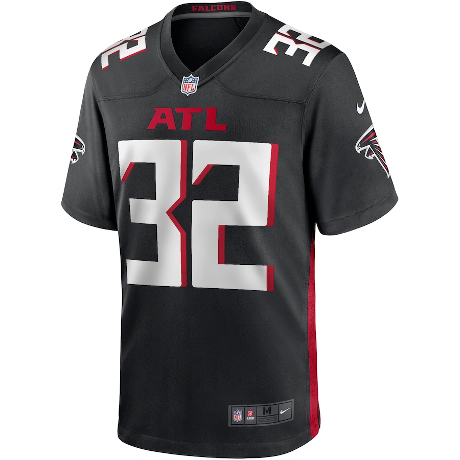 Atlanta Falcons #32 Jamal Anderson Black Game Jersey Stitched American Football Jerseys