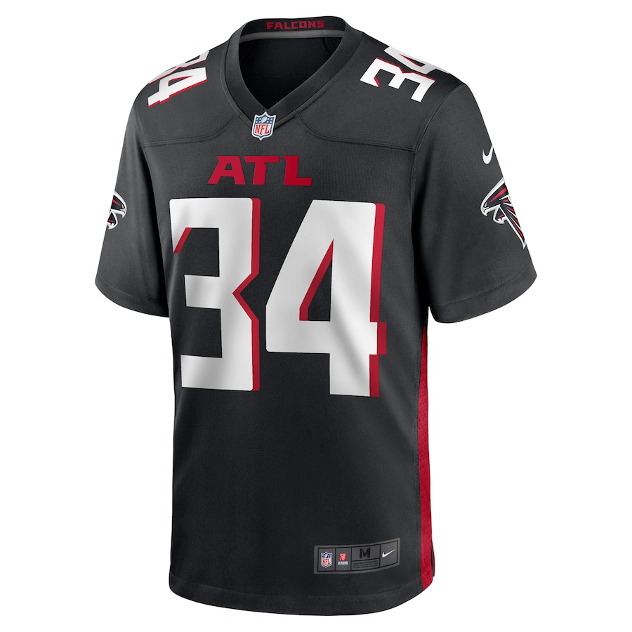 Atlanta Falcons #34 Ray-Ray McCloud III Black Game Jersey Stitched American Football Jerseys