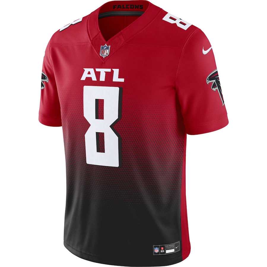 Atlanta Falcons #8 Kyle Pitts Sr. Red Vapor F.U.S.E. Limited Jersey Stitched American Football Jerseys
