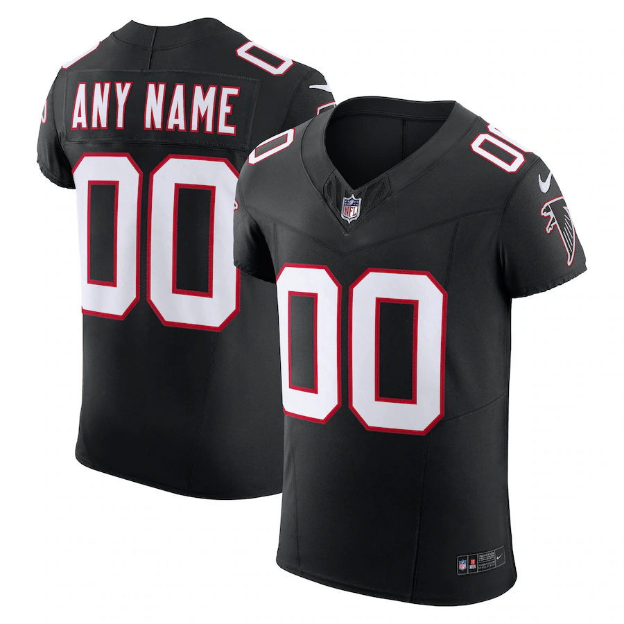 Custom Atlanta Falcons Black Vapor F.U.S.E. Limited Jersey Stitched American Football Jerseys