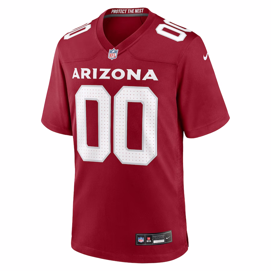 Custom Arizona Cardinals Cardinal Game Jersey Stitched American Football Jerseys