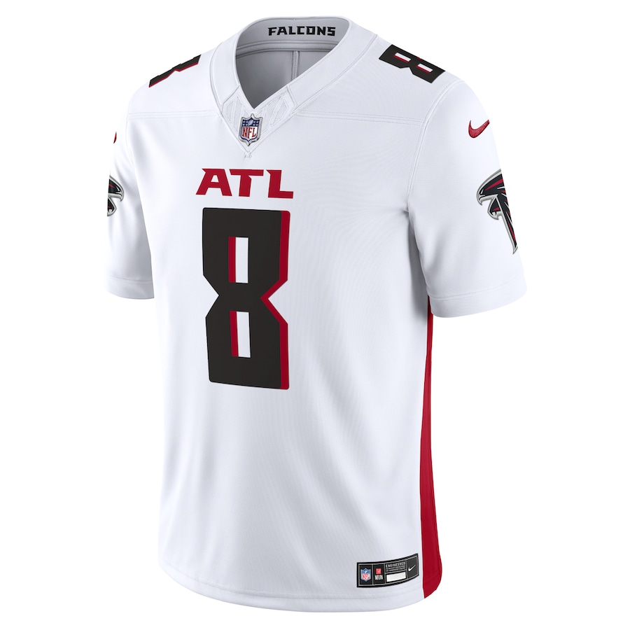 Atlanta Falcons #8 Kyle Pitts Sr. White Vapor F.U.S.E. Limited Jersey Stitched American Football Jerseys