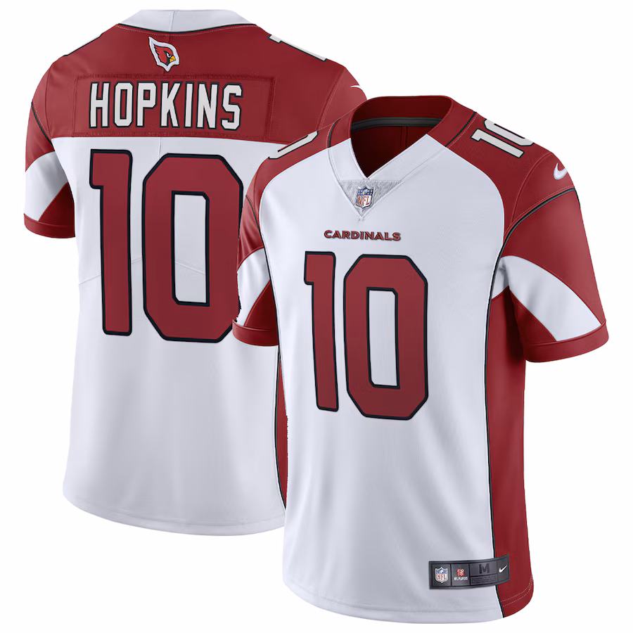 Arizona Cardinals #10 DeAndre Hopkins White Vapor F.U.S.E. Limited Jersey Stitched American Football Jerseys