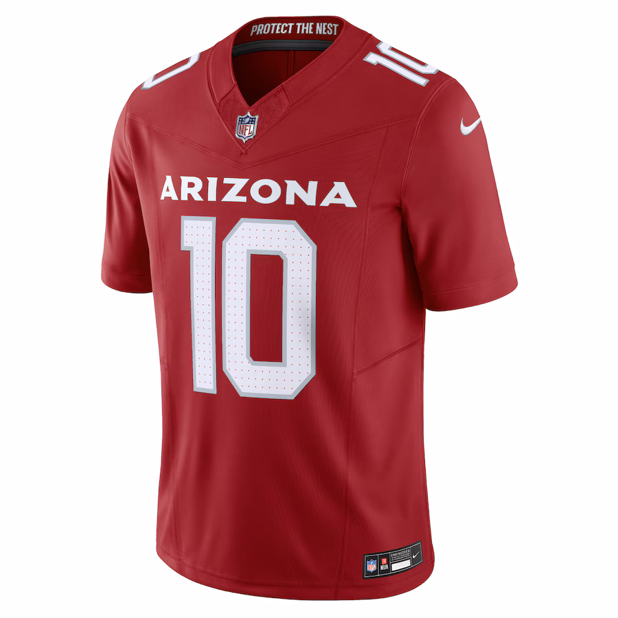 Arizona Cardinals #10 DeAndre Hopkins Cardinal Vapor F.U.S.E. Limited Jersey Stitched American Football Jerseys