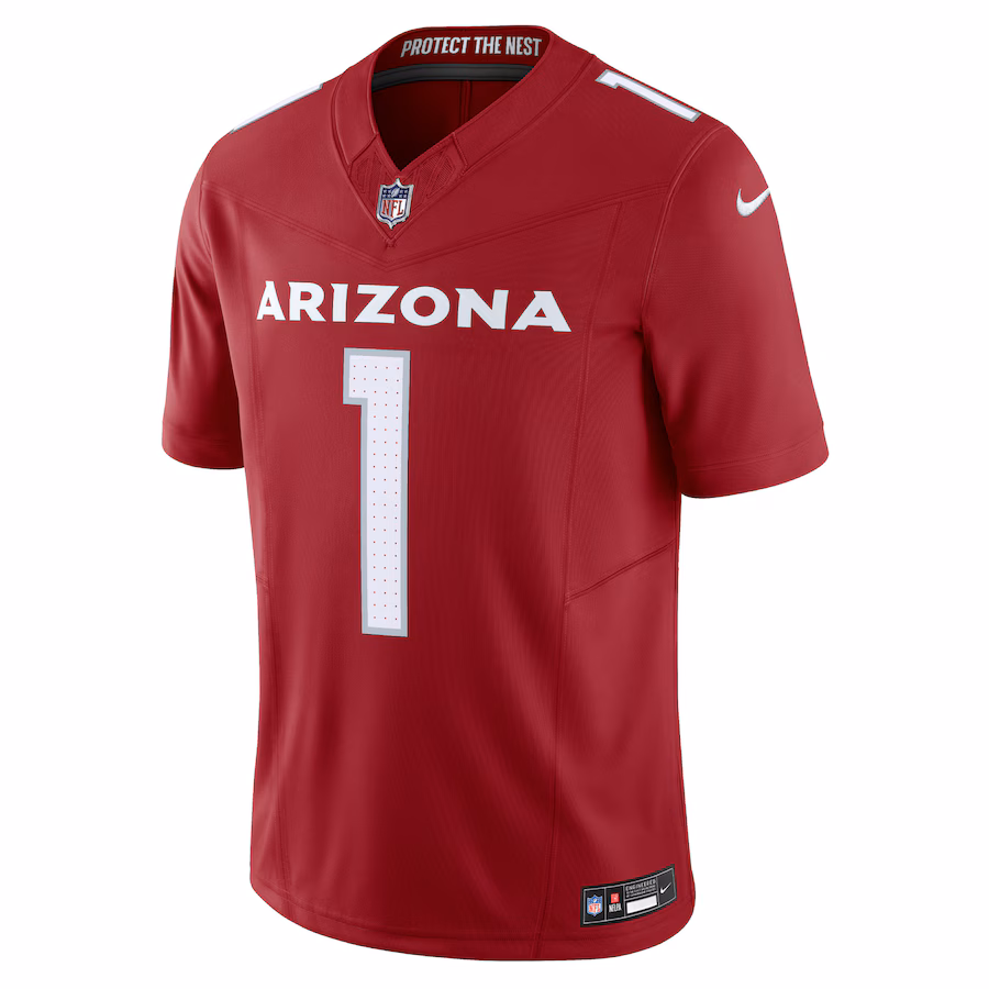 Arizona Cardinals #1 Kyler Murray Cardinal Vapor F.U.S.E. Limited Jersey Stitched American Football Jerseys