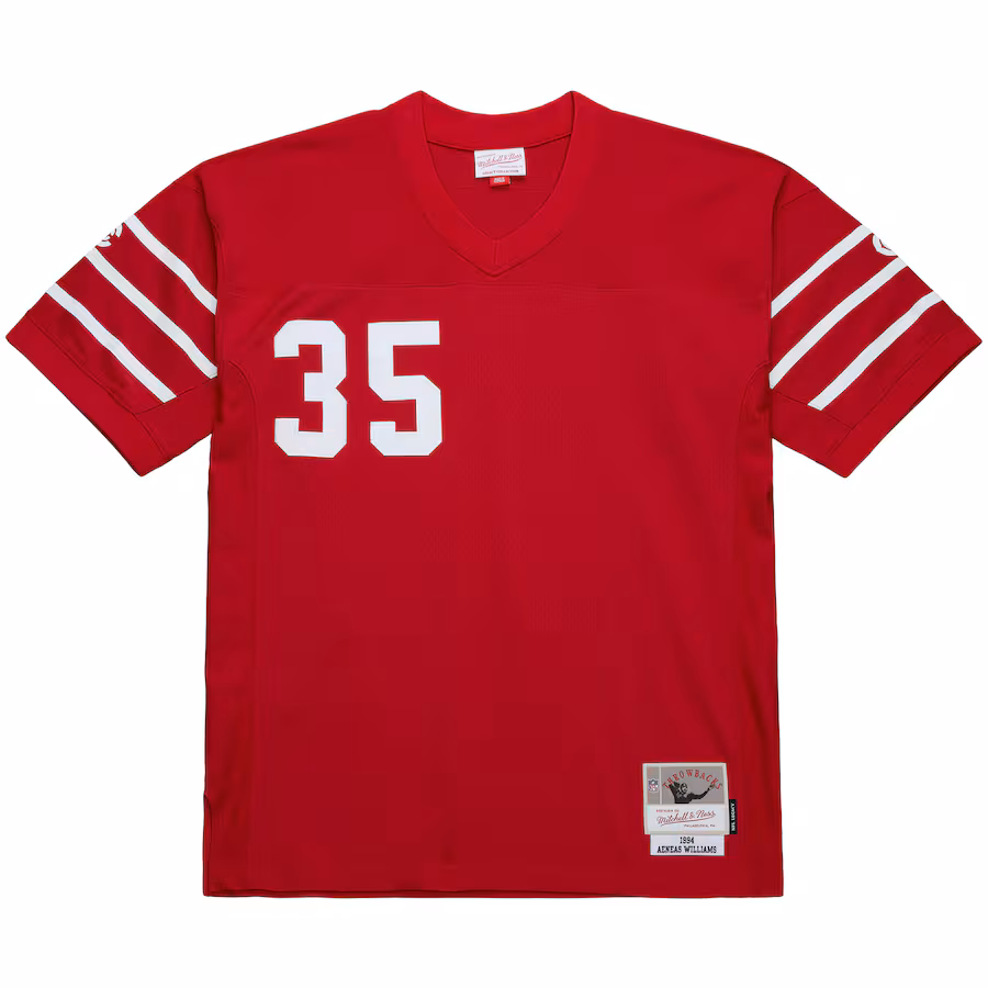 Arizona Cardinals #35 Aeneas Williams Mitchell & Ness Cardinal 1994 Legacy Replica Jersey