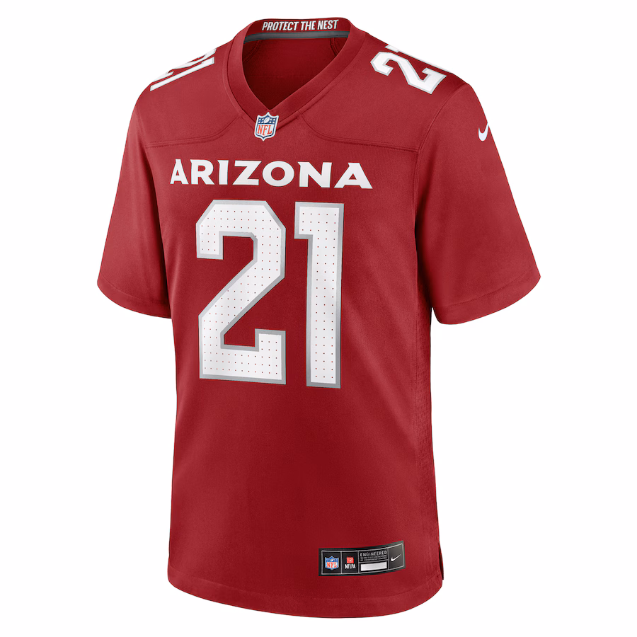 Arizona Cardinals #21 Garrett Williams Cardinal Game Jersey Stitched American Football Jerseys