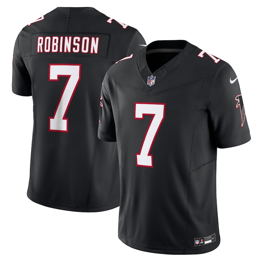 Atlanta Falcons #7 Bijan Robinson Black Vapor F.U.S.E. Limited Jersey Stitched American Football Jerseys