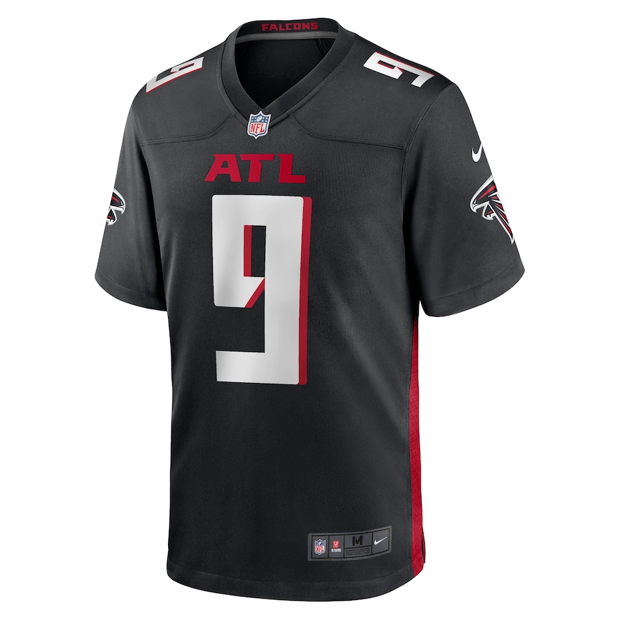 Atlanta Falcons #9 Michael Penix Jr. Black Game Jersey Stitched American Football Jerseys