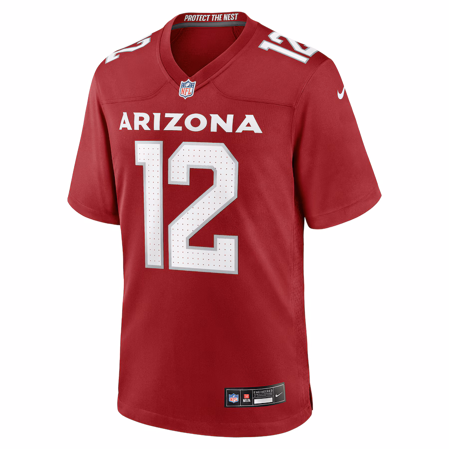 Arizona Cardinals #12 Blake Gillikin Cardinal Game Jersey Stitched American Football Jerseys