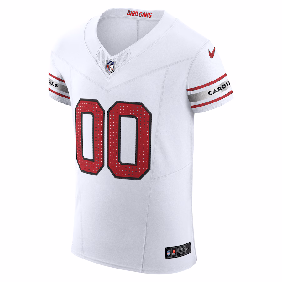 Custom Arizona Cardinals White Vapor F.U.S.E. Limited Jersey Stitched American Football Jerseys