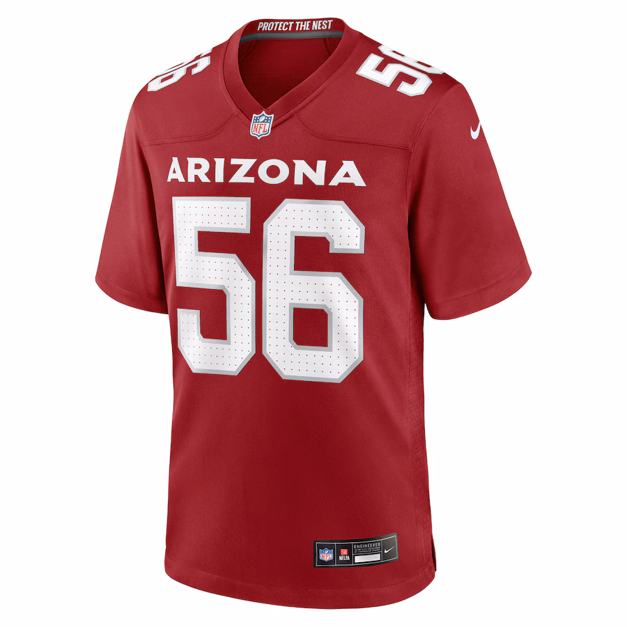 Arizona Cardinals #56 Darius Robinson Cardinal Game Jersey Stitched American Football Jerseys