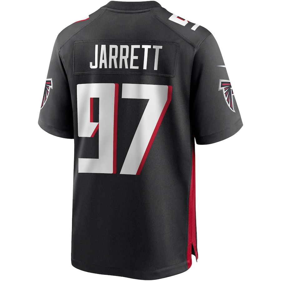 Atlanta Falcons #97 Grady Jarrett Black Game Jersey Stitched American Football Jerseys