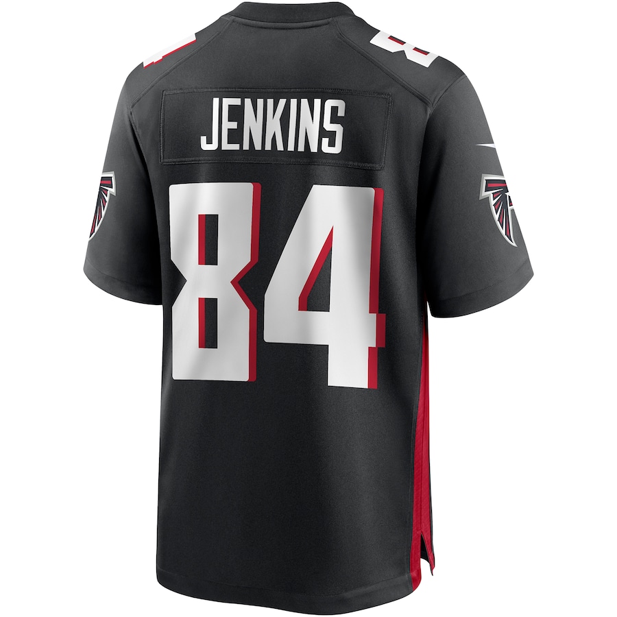 Atlanta Falcons #84 Alfred Jenkins Black Game Jersey Stitched American Football Jerseys