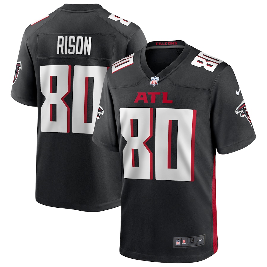 Atlanta Falcons #80 Andre Rison Black Game Jersey Stitched American Football Jerseys