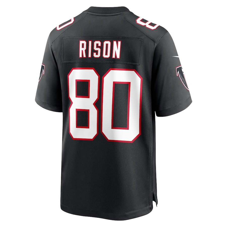 Atlanta Falcons #80 Andre Rison Black Game Jersey Stitched American Football Jerseys