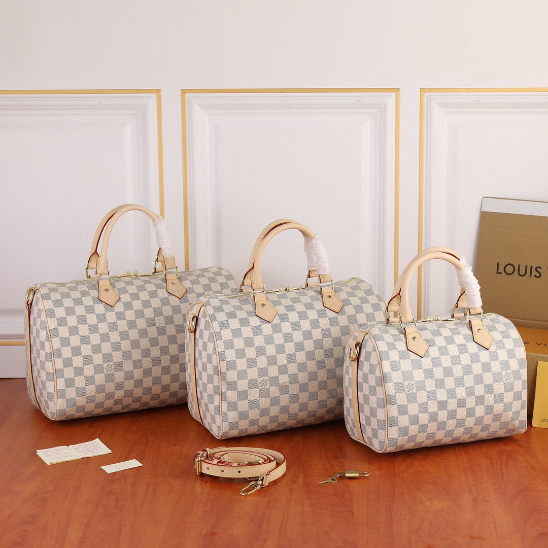 3 Size Classic White Bucket Bag Kristen Jewelry