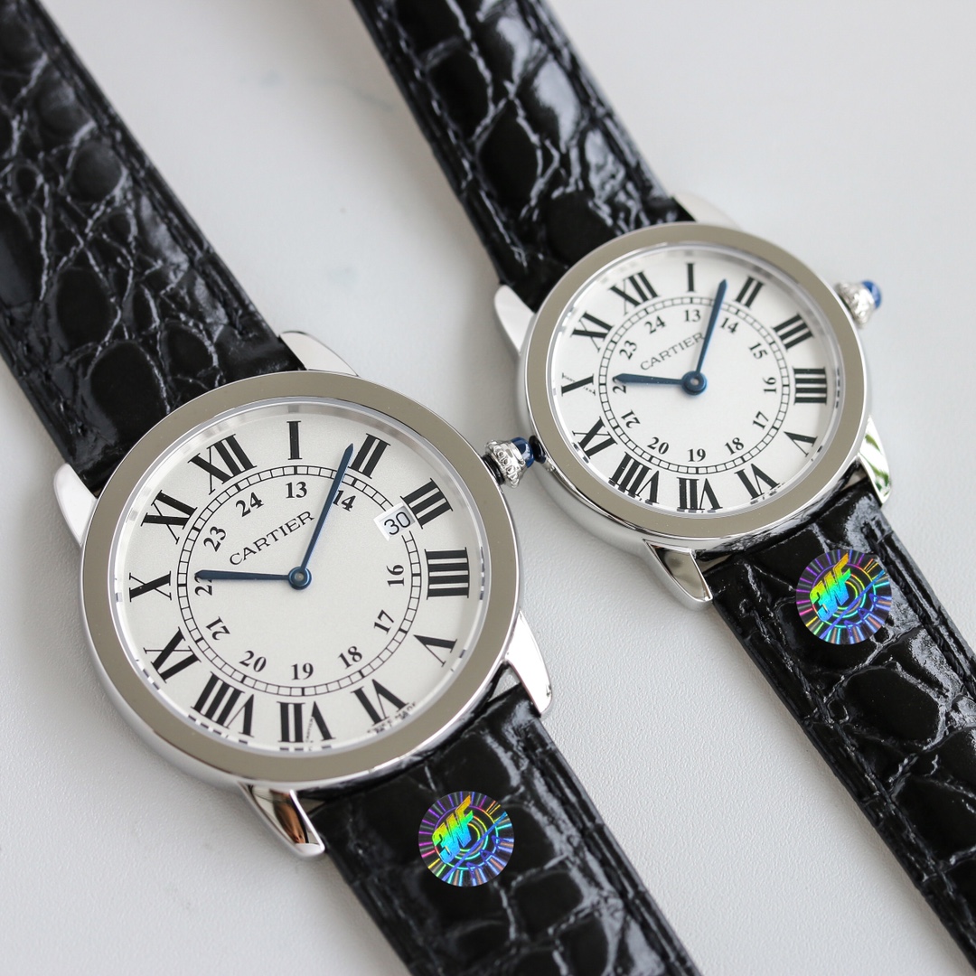 Cartier RONDE DE CARTIER London series WSRN0021 and W6700155