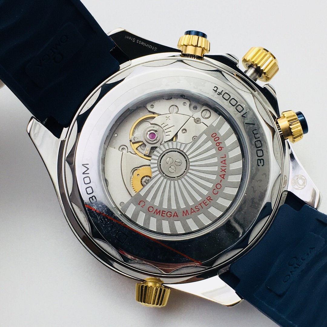 OMEGA's new Seamaster 300M series multi-functional men's watch! Details: