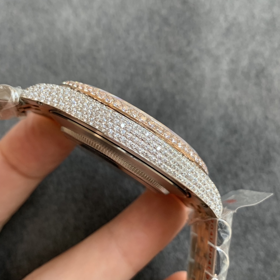 Perfect Rolex Datejust Gypsophila Watch