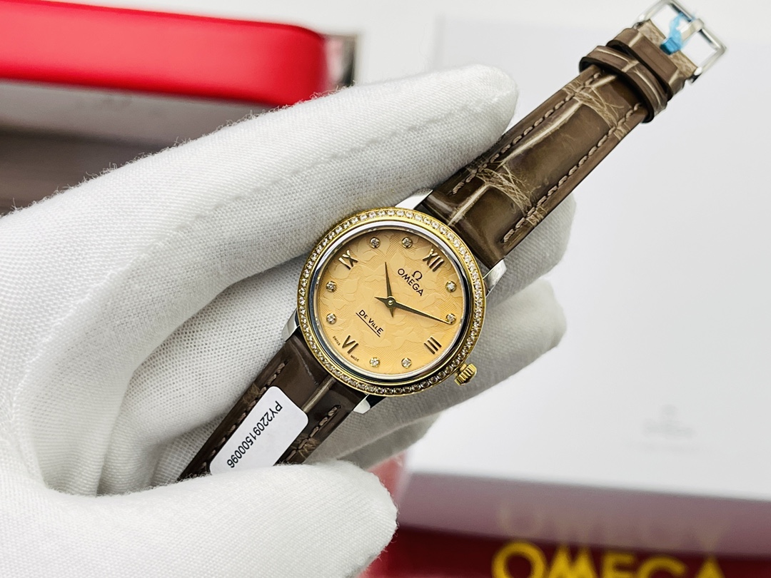 Omega Diefei ladies watch! Challenging perfection, the dial size is 27.4mm