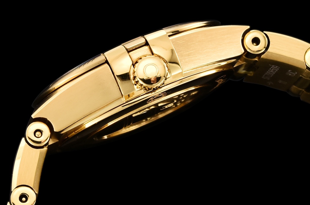 Omega's fifth generation Constellation series 25mm Swiss quartz women's watch.