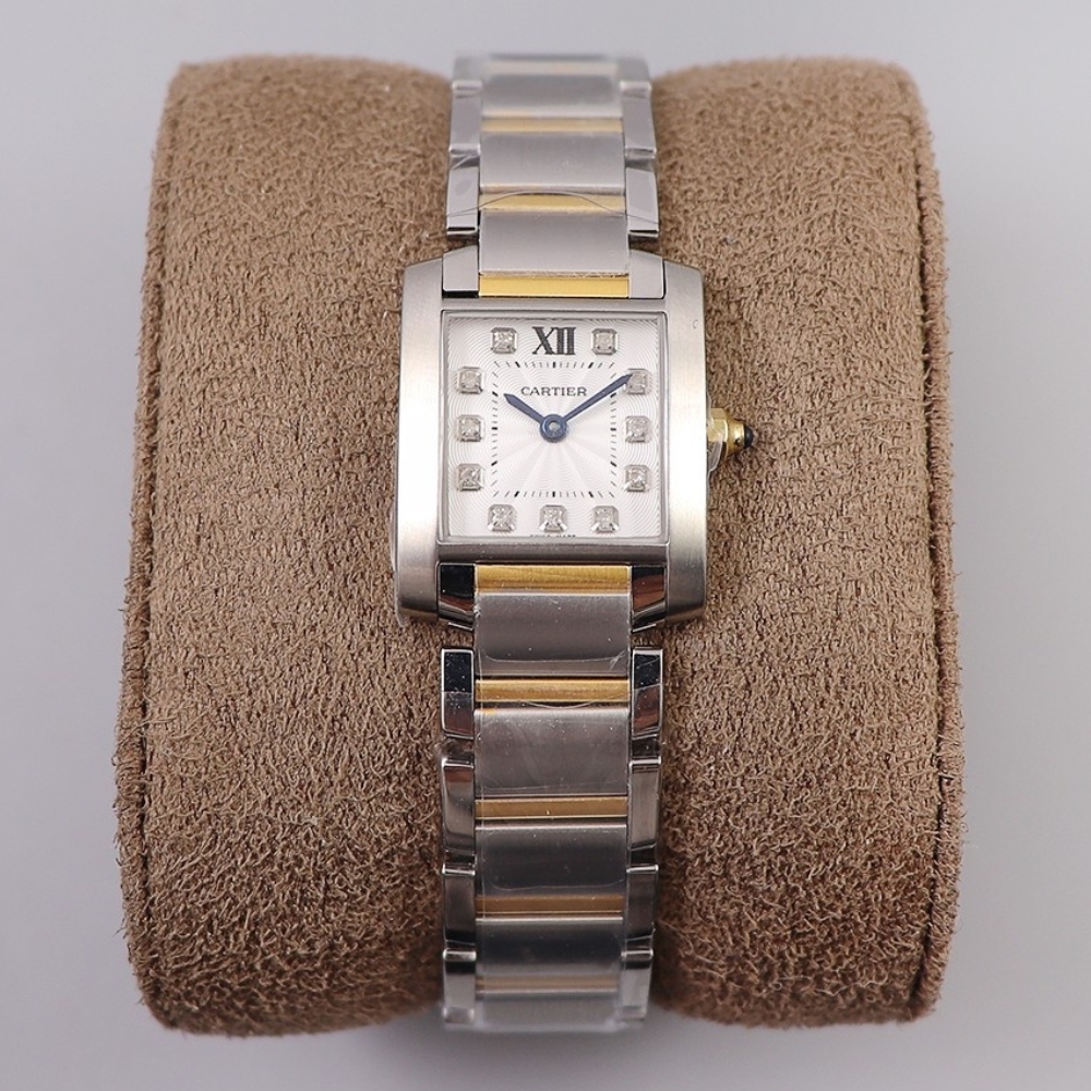 Cartier French Tank Ladies Quartz 20.3×25.35MM
