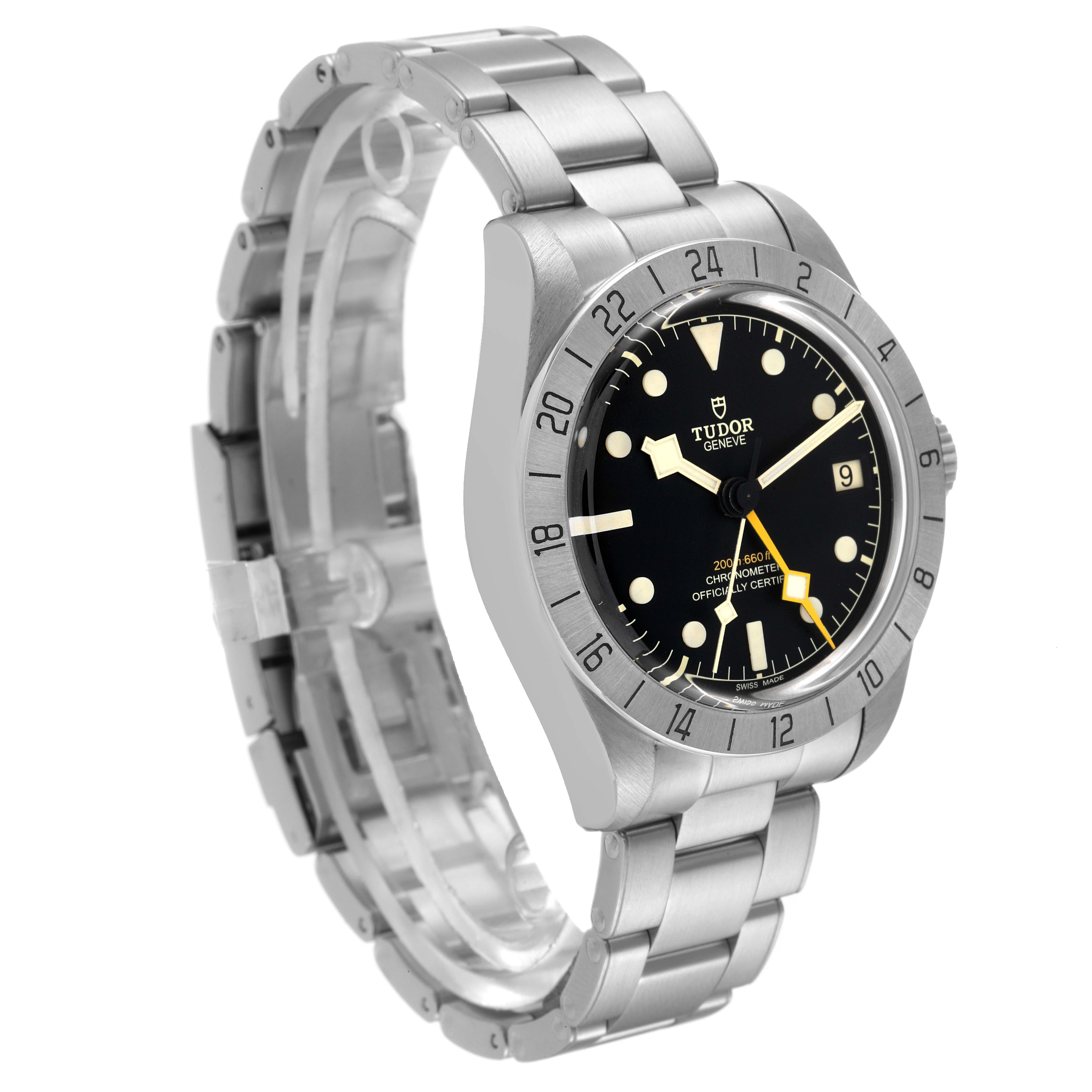 Tudor Black Bay Pro GMT Stainless Steel Mens Watch M79470