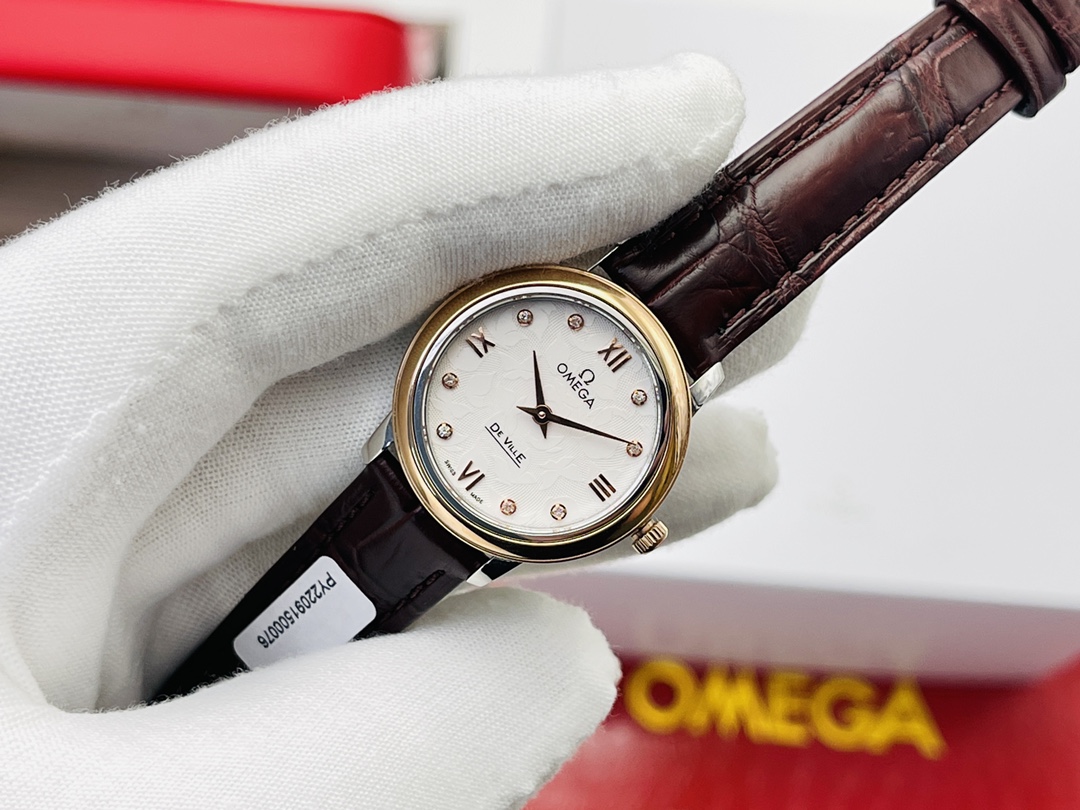 Omega Omega Diefei ladies watch! Challenging perfection, the dial size is 27.4mm
