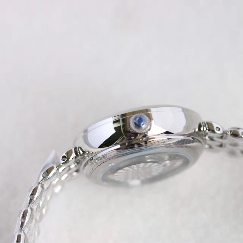 Omega water drop model full rose gold shell Roman diamond face