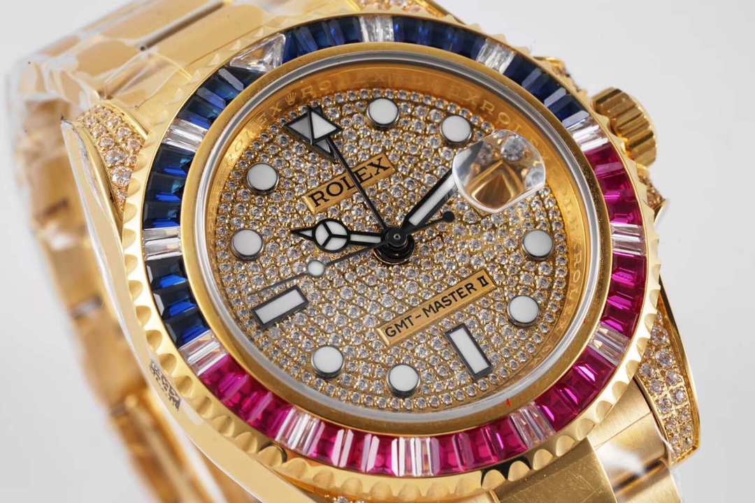 Rolex Greenwich-Master M126755SARU-0003 Rear Diamond Custom Edition