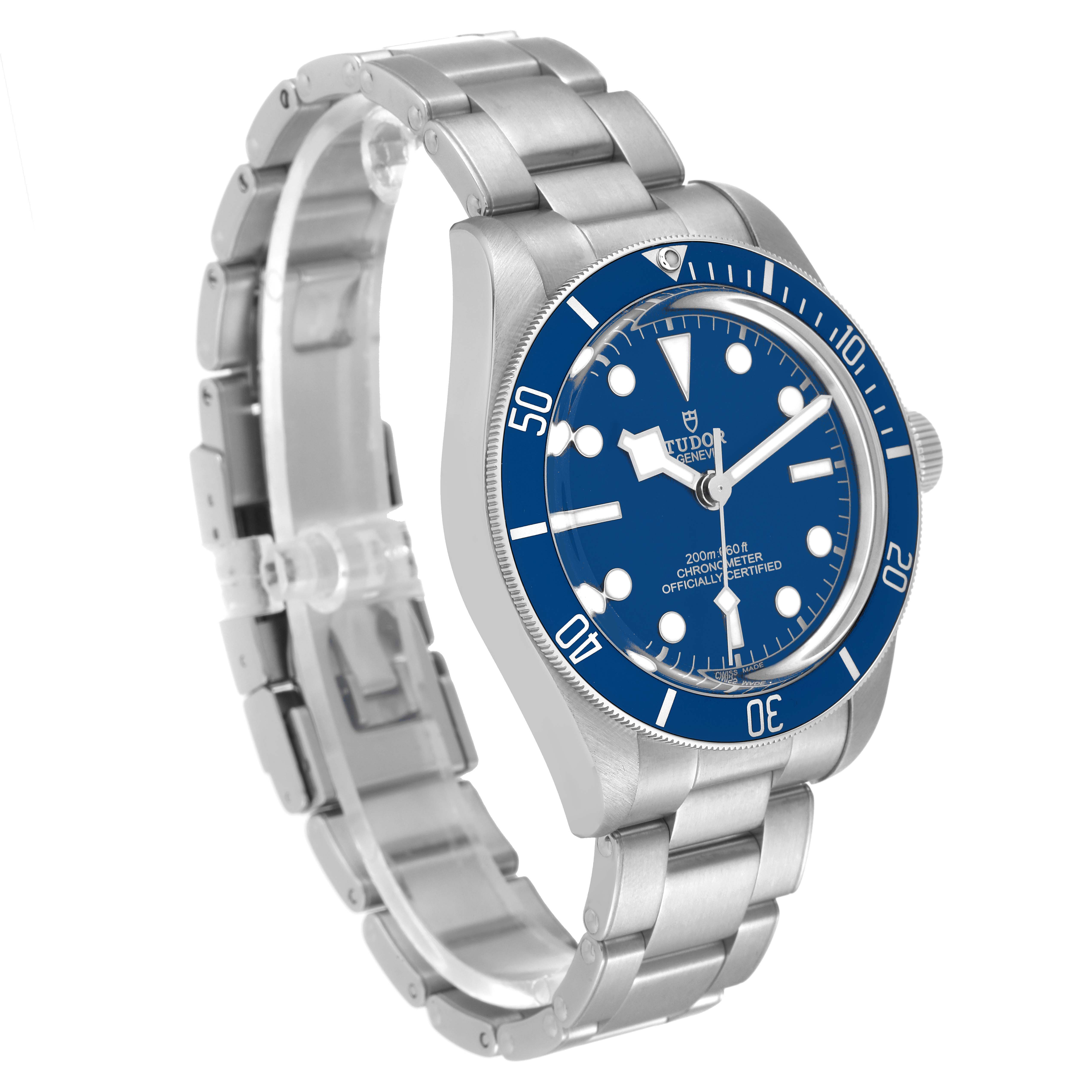 Tudor Black Bay Fifty Eight Blue Dial Bezel Steel Mens Watch 79030