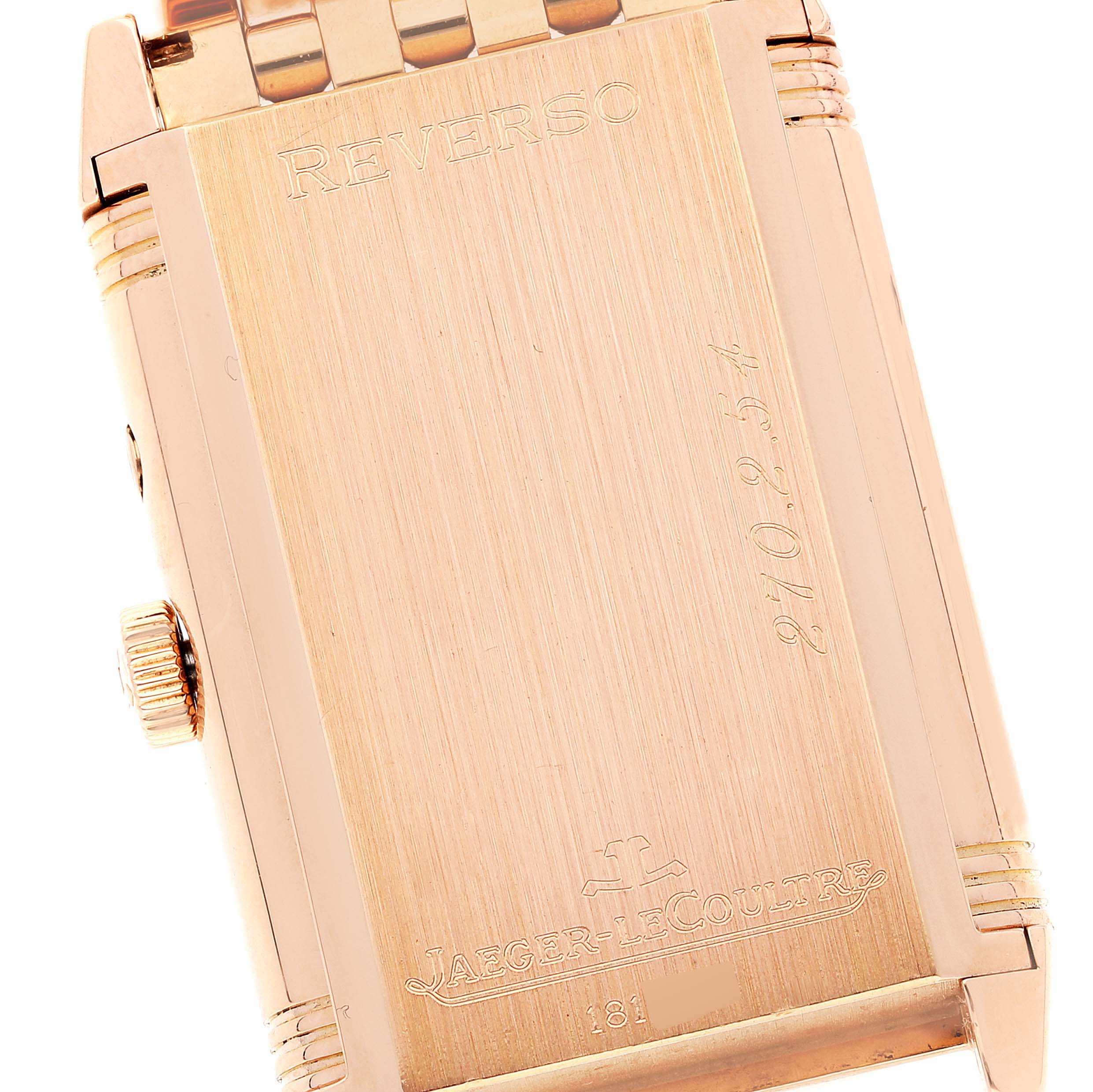 Jaeger LeCoultre Reverso Duo Day Night Rose Gold Watch 270.2.54 Q2702121