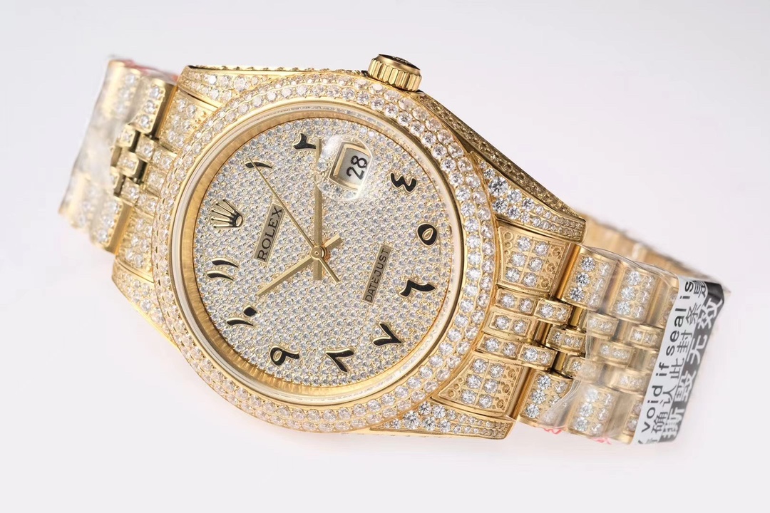 Rolex Diary Full Diamond Luxurious Edition Rolex Luxurious 18k Nano Technology