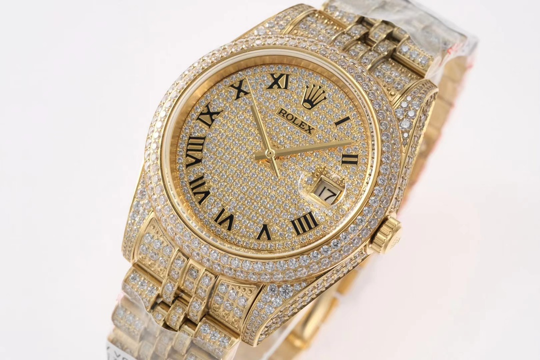 Rolex Diary Full Diamond Luxurious Edition Rolex Luxurious 18k Nano Technology