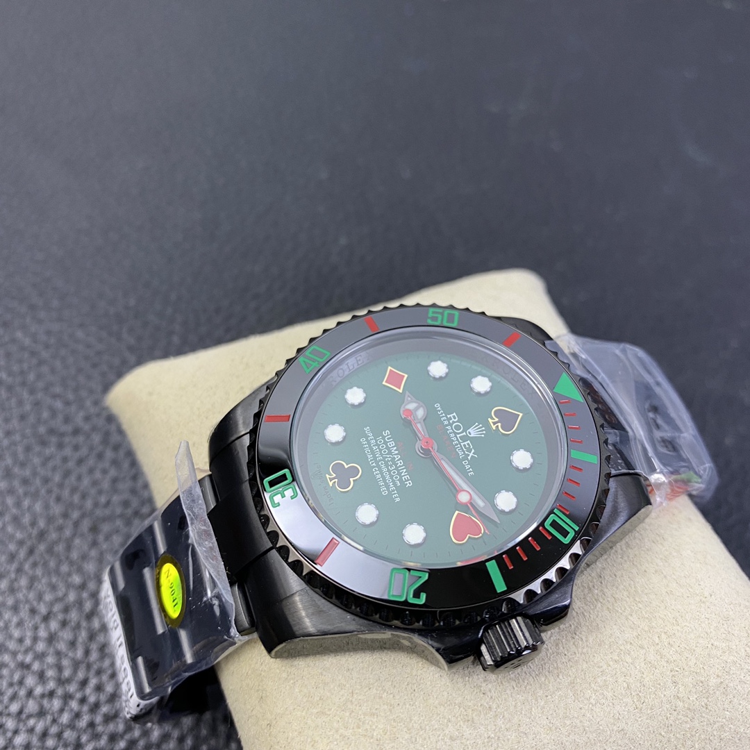 The latest model of the Submariner BLAKEN combines Rolex’s most popular green and black water ghosts,