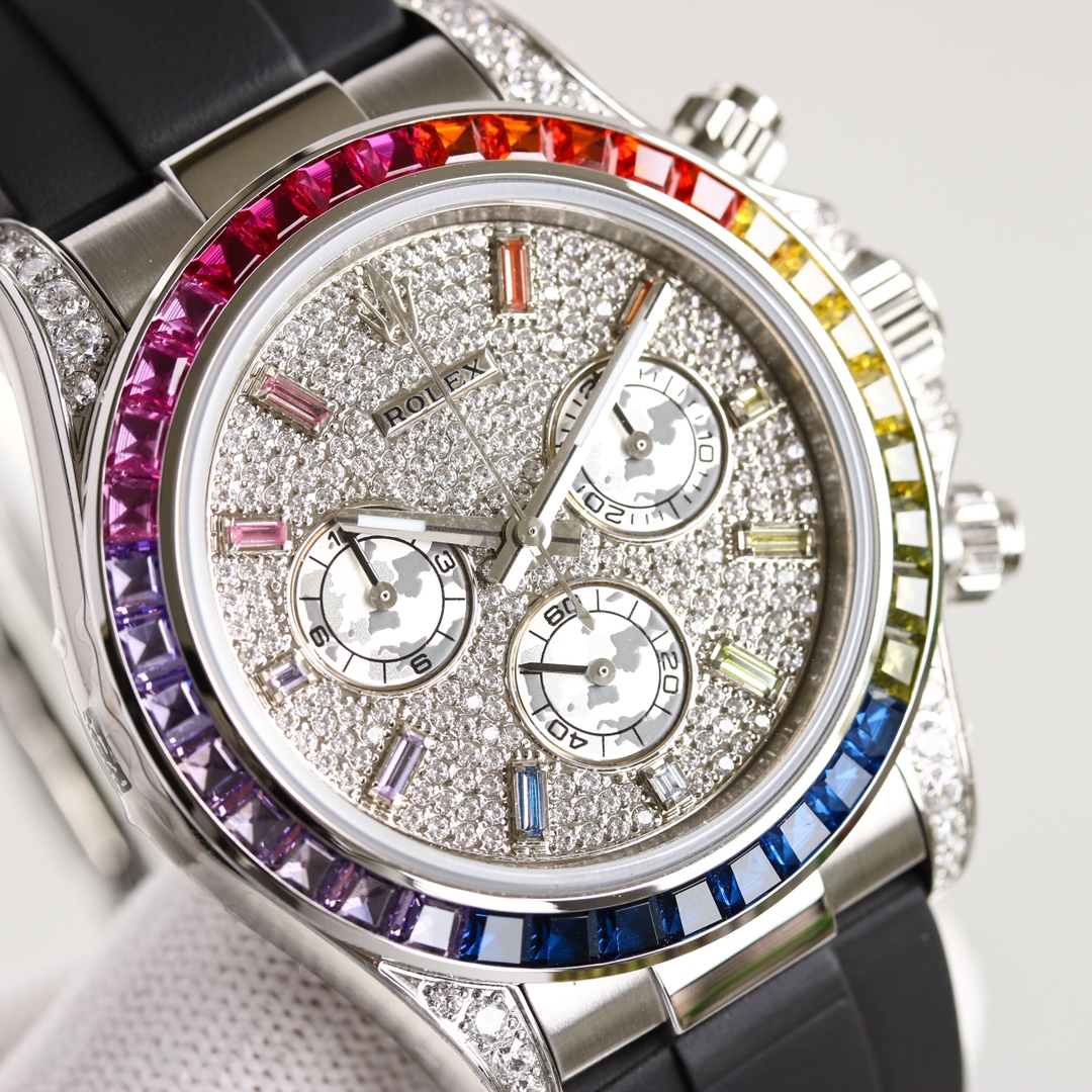 Rolex Top Daytona Rainbow 116518MB