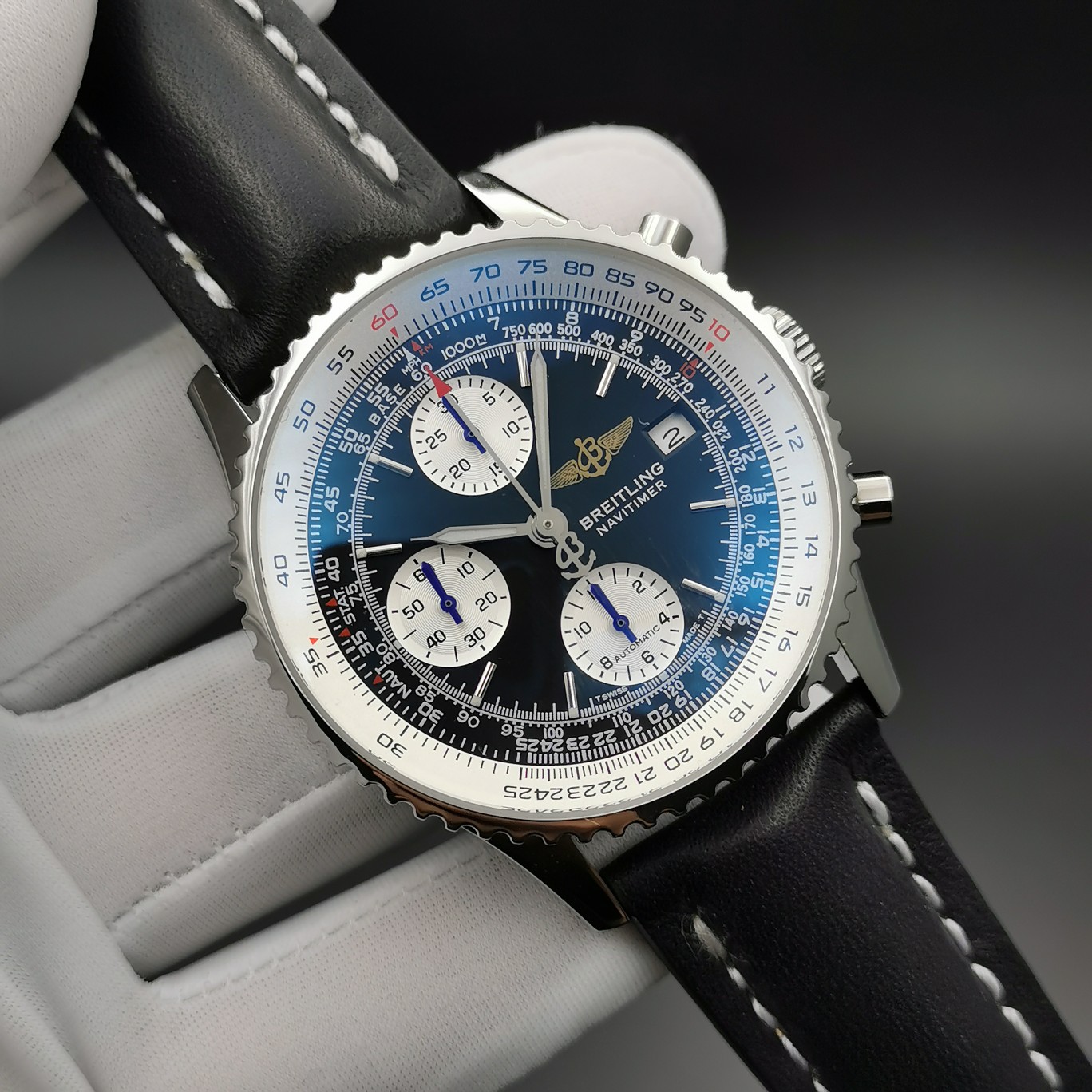 Breitling classic aviation chronograph A13322