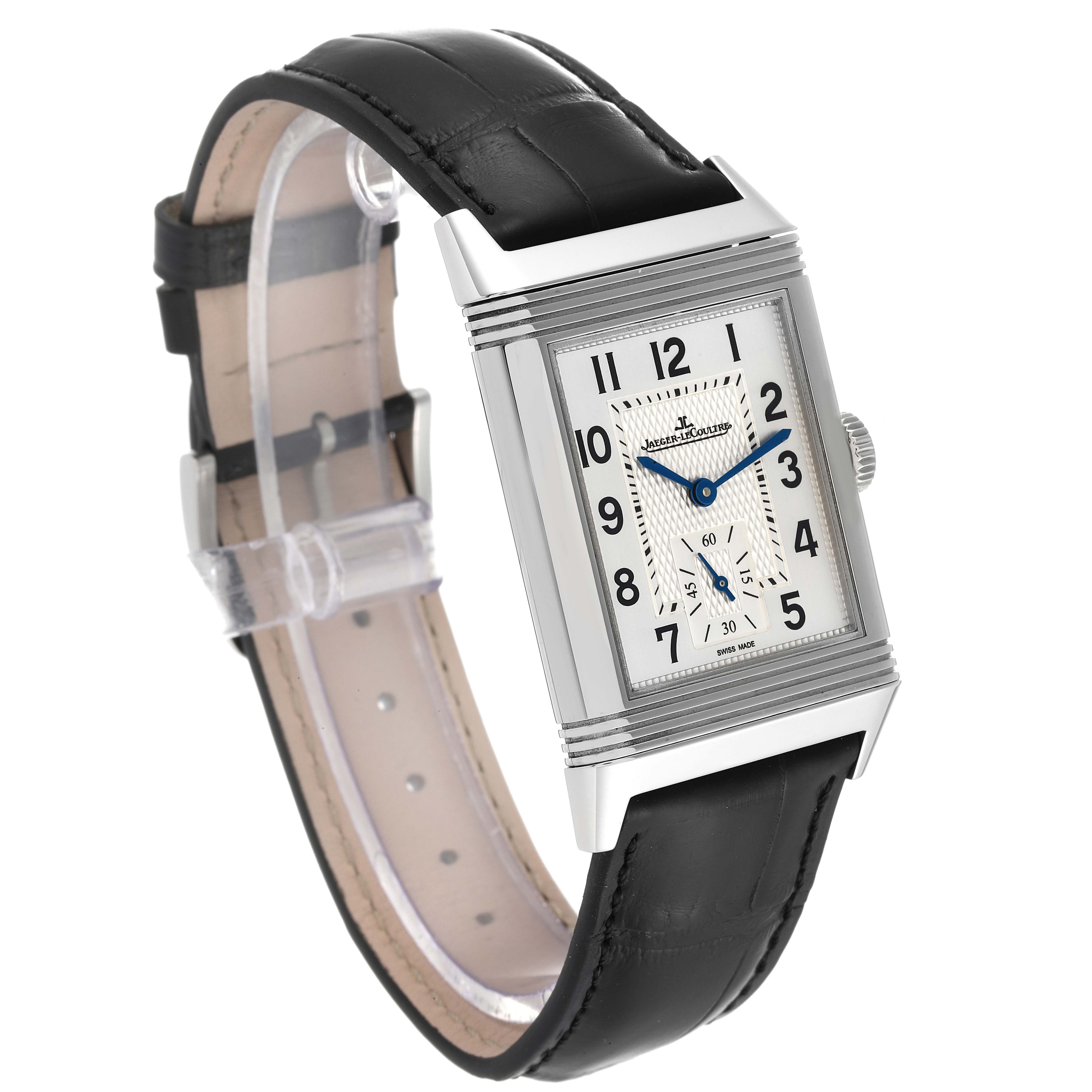 Jaeger LeCoultre Reverso Classic Steel Mens Watch 214.8.62 Q3858520