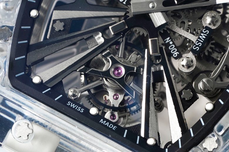 Richard Mille RM12-01 Tourbillon Sapphire Transparent Watch