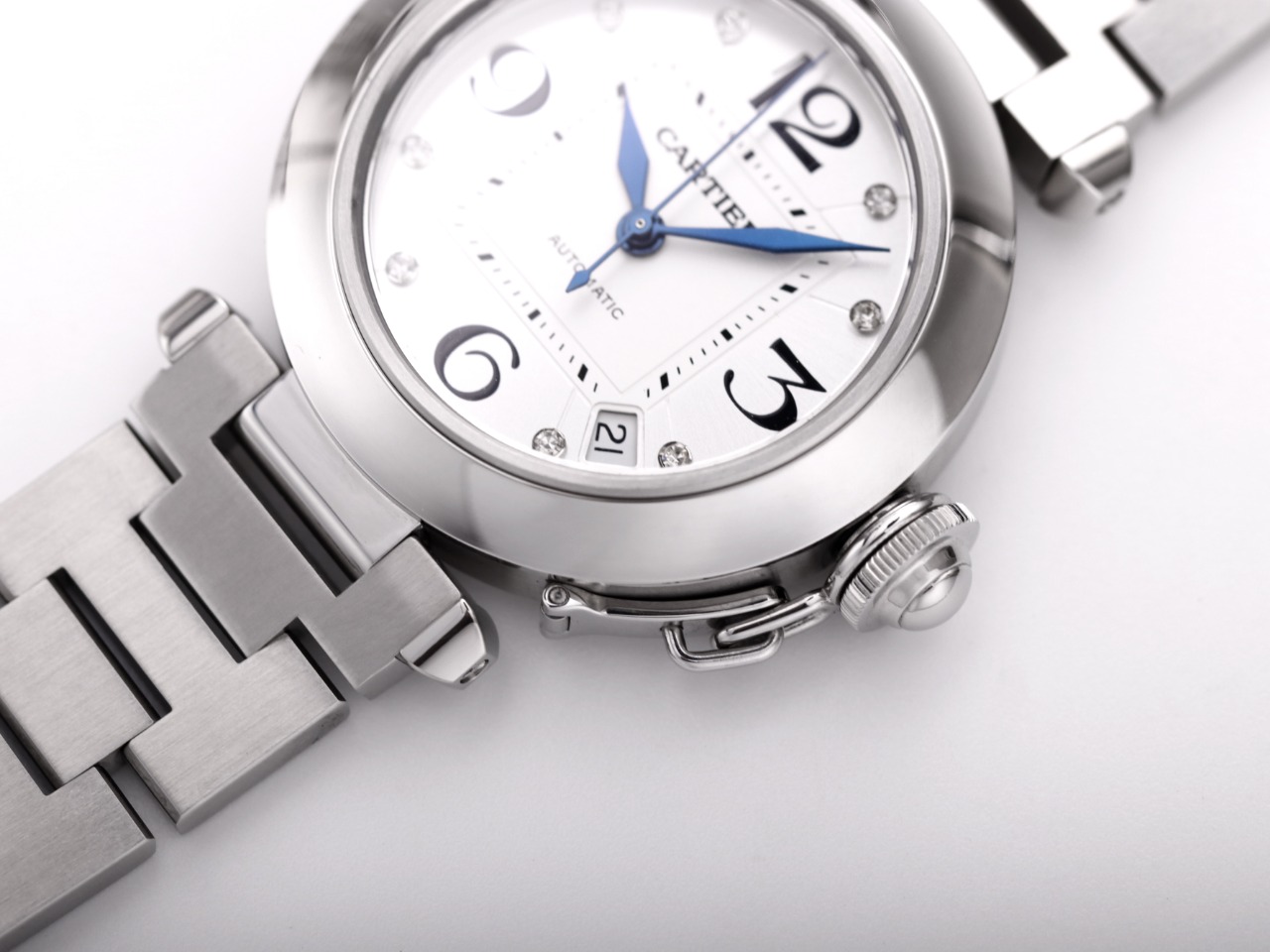 Cartier Pasha series W31074M7 ladies automatic mechanical movement watch super copy.