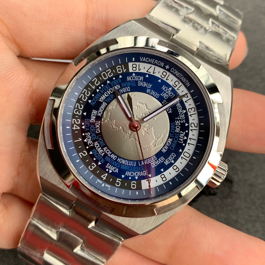 Vacheron Constantin Overseas is a high-quality stainless steel case
