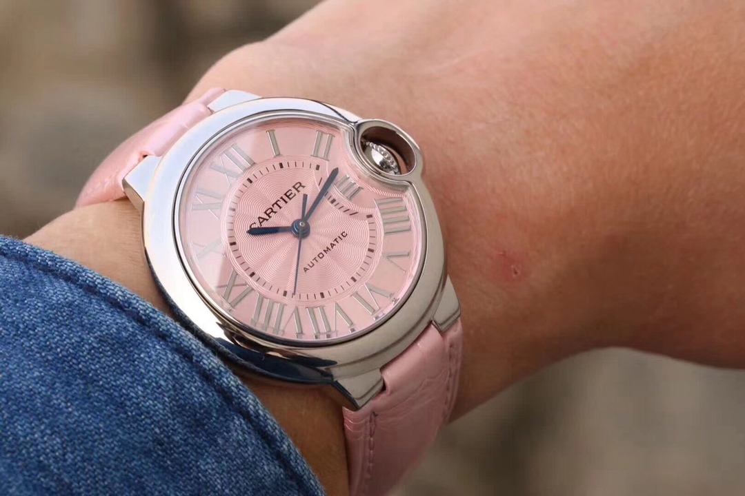 Cartier Blue Balloon W6920100 women's watch, original Swiss ETA2671