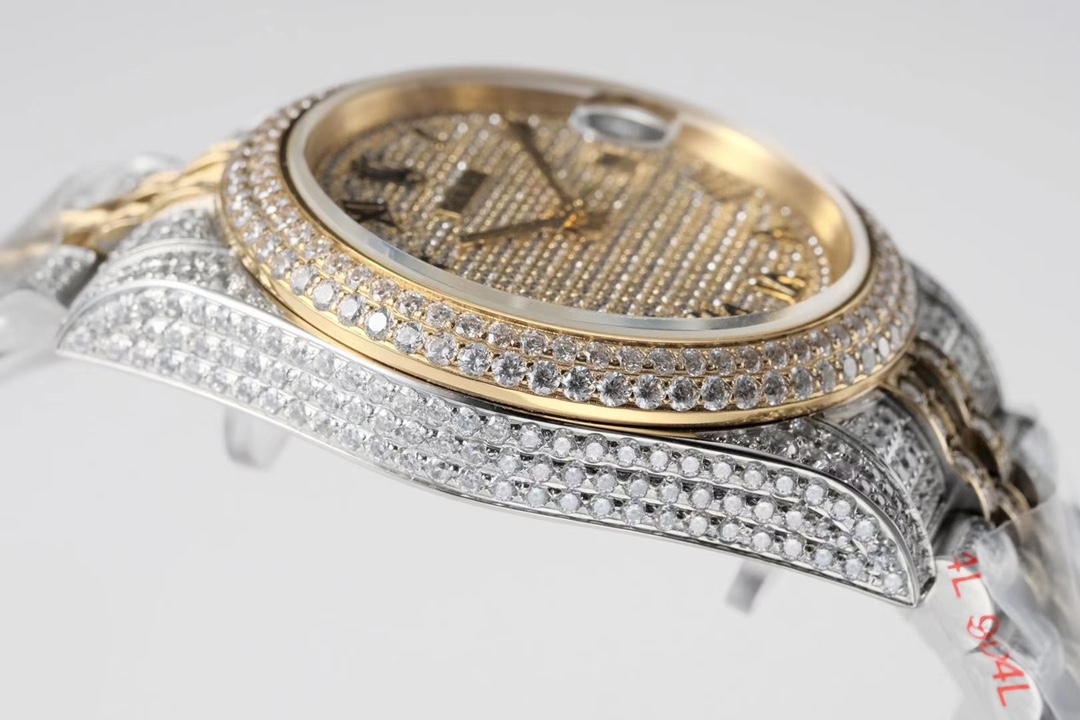 Rolex Diary Full Diamond Luxurious Edition Rolex Luxurious 18k Nano Technology!