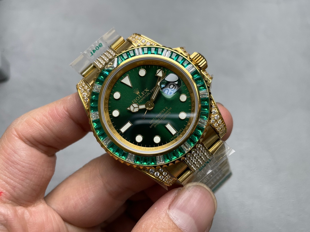 ROF luxury masterpiece, Rolex Submariner rear diamond custom version!