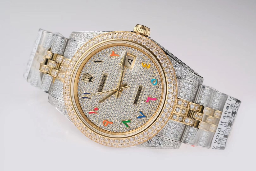 Rolex Diary Full Diamond Luxurious Edition Rolex Luxurious 18k Nano Technology